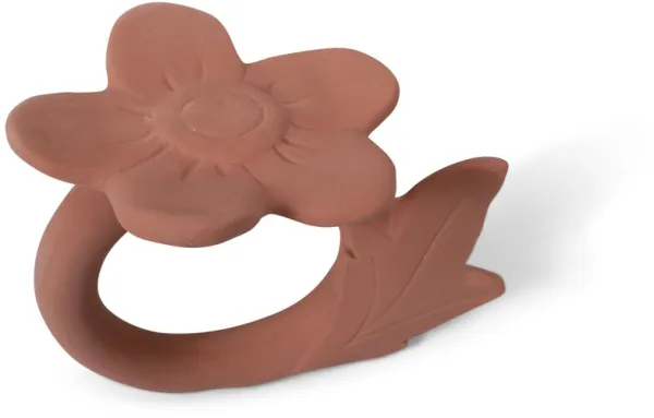 Blumen-Beißring aus Naturkautschuk