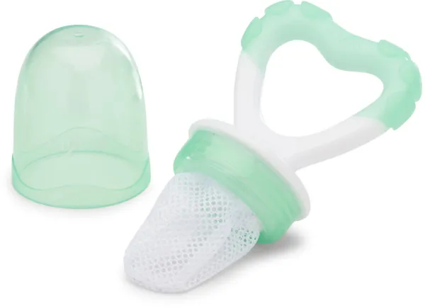 FLAVORILLO 2 in 1 Fruchtsauger und Beißring - grün