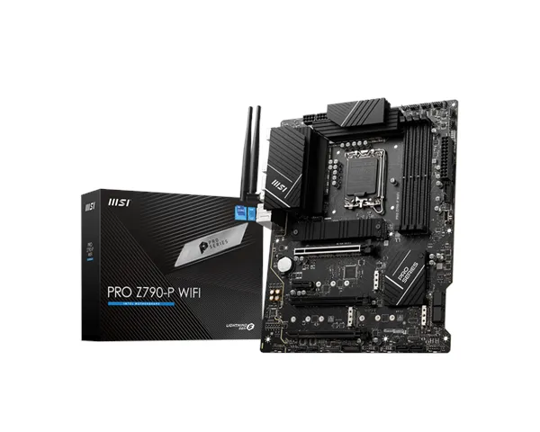 MSI PRO Z790-P WIFI Mainboard - Intel Z790 - Socket Intel LGA1700 - RAM DDR5 - ATX