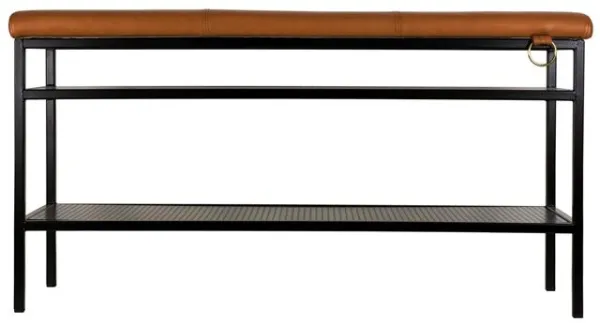 Maze Nancy Bank Schwarz/Cognac