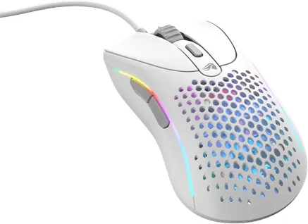 Glorious Model D 2 Wired - Mattweiß - Gaming-Maus - Optisch - 5 Tasten - Weiß