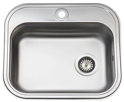 Juvel Intra juwel Küchenspüle bmk480b1 480 x 340 mm matt mit Sieb