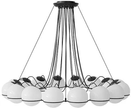 Astep Model 2109/16/20 Deckenleuchte Schwarz