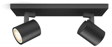 Philips Hue Runner Doppelspot Schwarz