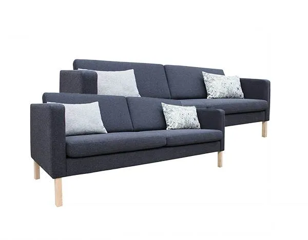 Stouby Bace Sofaset 2+3 Pers. mit MainLine Flax-Stoff