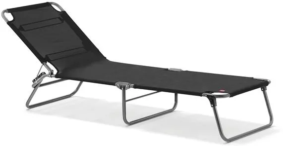 Fiam Amigo Liegestuhl Schwarz