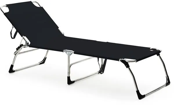 Fiam Amigo XXL Liegestuhl Schwarz