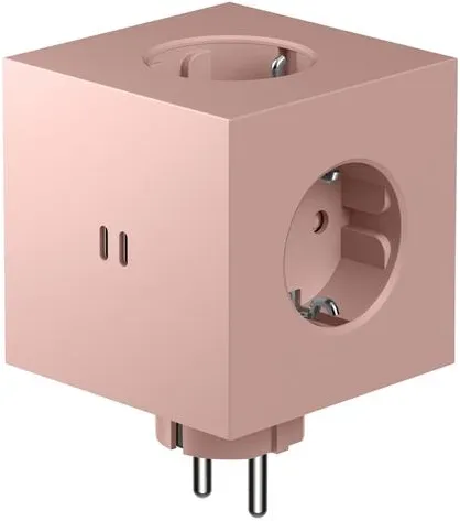 Avolt Square 2 Steckdosenleiste Old Pink