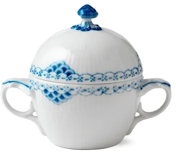 Royal Copenhagen Prinzessin Zuckerdose mit Deckel - 20 cl