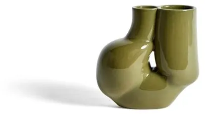 HAY W&S Chubby Vase Olivgrün